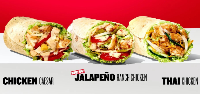 New Wraps - © 2023 Jimmy John's