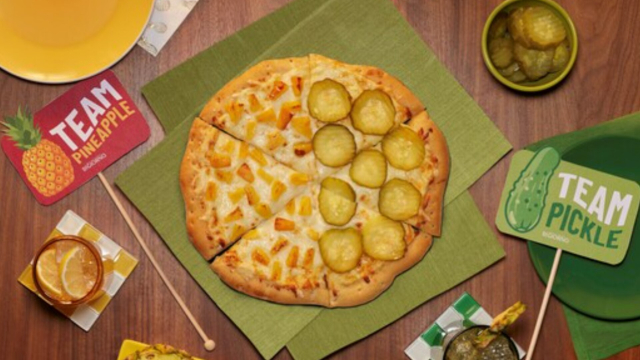 Pineapple Pickle Pizza - © 2023 Di Giorno