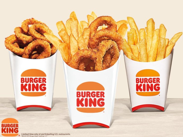 50-50 Frings - © 2023 Burger King