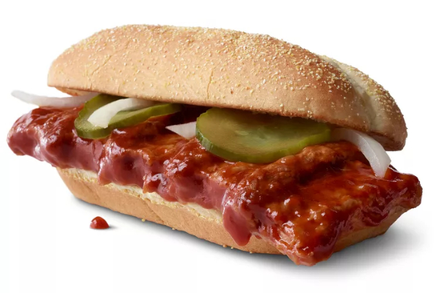 McRib - © 2023 McDonald's