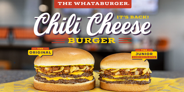 Chili Cheeseburger - © 2023 Whataburger