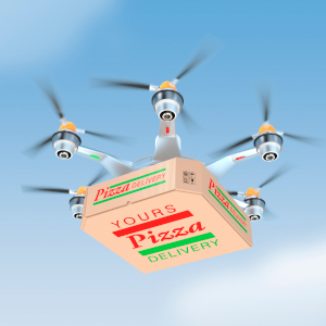 Pizza Drone - © restaurantware.com
