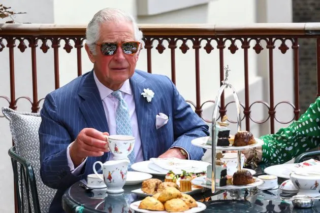 King Charles at Tea - © uncncredited via Huffpost UK
