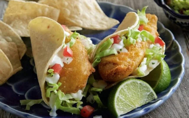 Beer Battered Fish Tacos - © 2024 - Del Taco