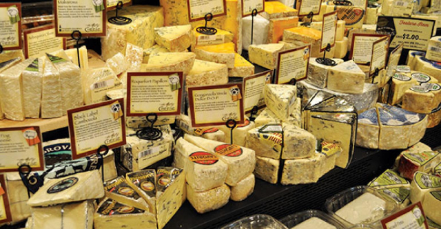 Deli Cheese Array - © 2016 - supermarketnews.com