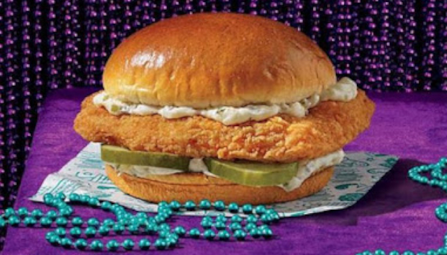 Flounder Sandwich - © 2024 - Popeye's