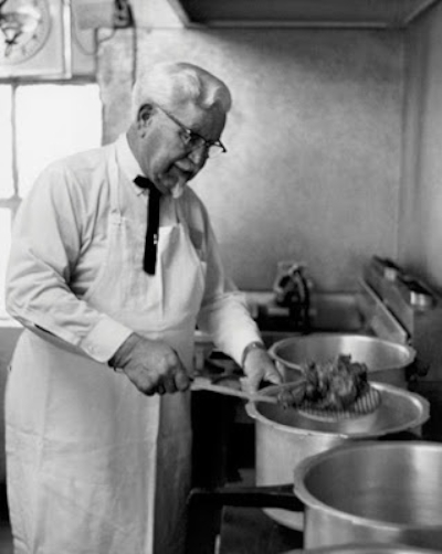 Col. Sanders Cooking - © KFC