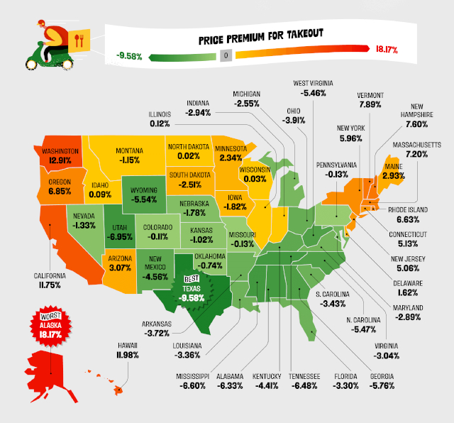Fast Food Price Map - © 2024 - Net Credit