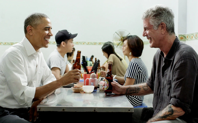 Bourdain & Obama - © 2018 - CNN