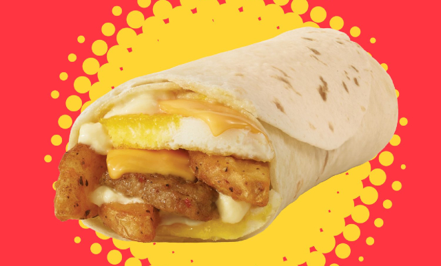 Sausage B'fast Burrito - © 2024 - Wendy's