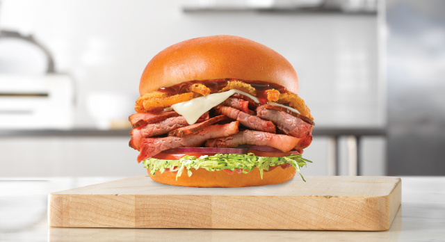 Cherry BBQ Brisket San - © 2024 - Arby's Canada