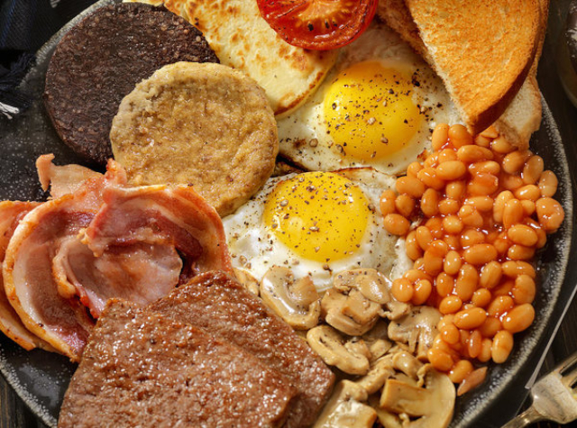 Full Scottish Breakfast - © 2029 - highlandtitles.com