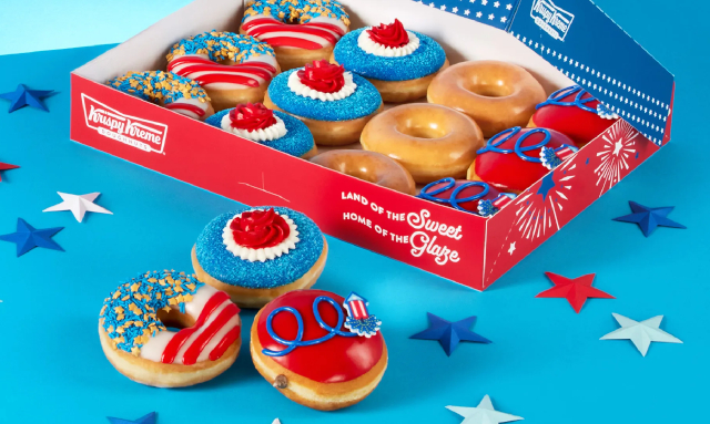 July 4 Collection - © 2024 - Krispy Kreme