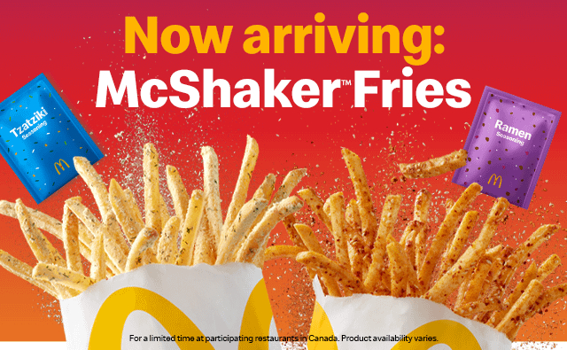McShaker Fries 2.0 - © 2024 - McDonalds