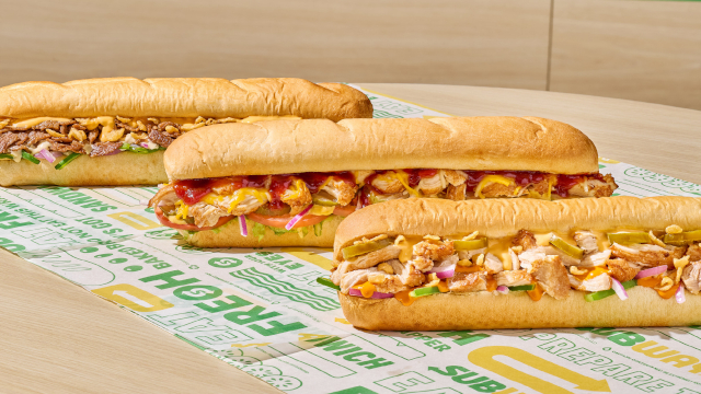 3 New Subs - © 2024 - Subway