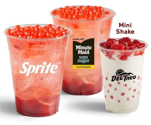 Double Strawberry Poppers - © 2024 - Del Taco