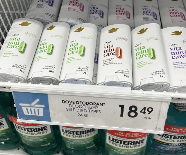 Dove Deodorant - © 2024 - Exit-Alternative via Reddit