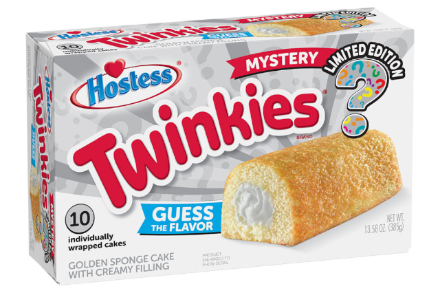 Mystery Flavour Twinkies - © 2024 - Hostess