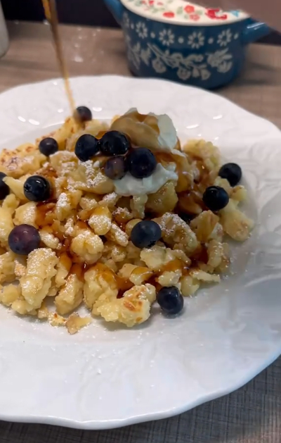 Scrambled Pancakes - © 2024 - @archivedchef via TikTok