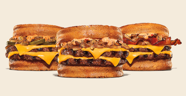 Cheesy Melts - © 2024 Burger King