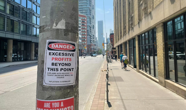 Excess Profits - © 2024 Becky Robertson via BlogTO
