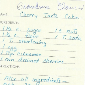 Handwritten recipe - © 2018 Robin Spitzer via Adobe Community