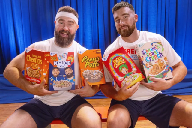Kelce Brothers Cereal - © 2024 General Mills