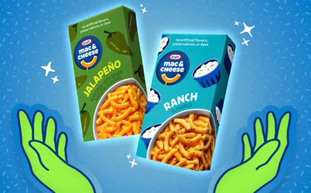 Mac and Cheese Flavours - © 2024 Kraft
