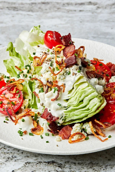 Nasty Wedge Salad - © 2024 Gayle McLeod via themodernproper.com
