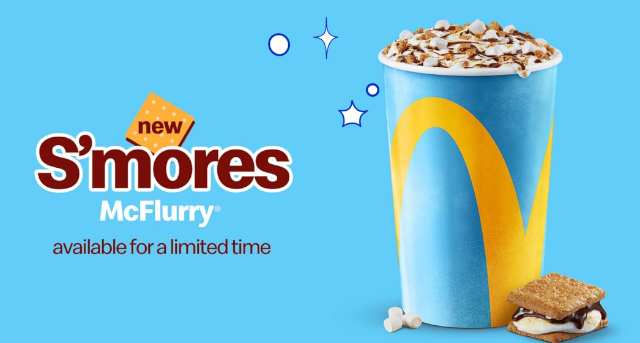 S'Mores McFlurry - © 2024 McDonald's