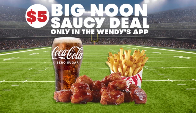 Big Noon Saucy - © 2024 Wendy's via TODAY