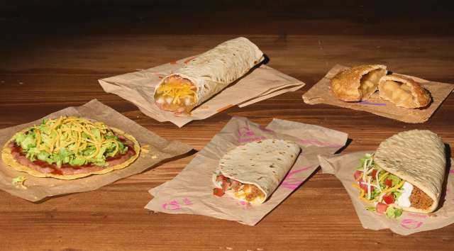 Decades Menu - © 2024 Taco Bell