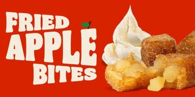 Fried Apple Bites - © 2024 BK New Zealand