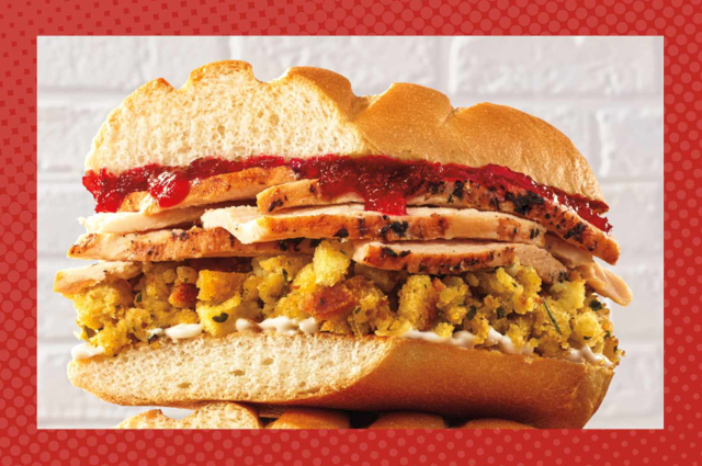 Thanksgiving Turkey Sub - © 2024 Firehouse via AllRecipes
