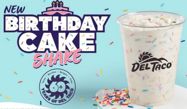 Birthday Cake Shake - © 2024 Del Taco