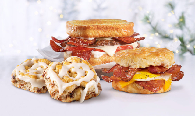 Cinnamon Biscuit & Candied Bacon - © 2024 Hardee's