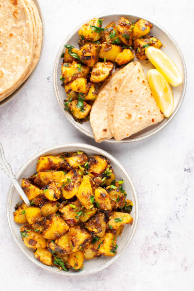 Aloo Sabzi - © 2022 indianambrosia.com