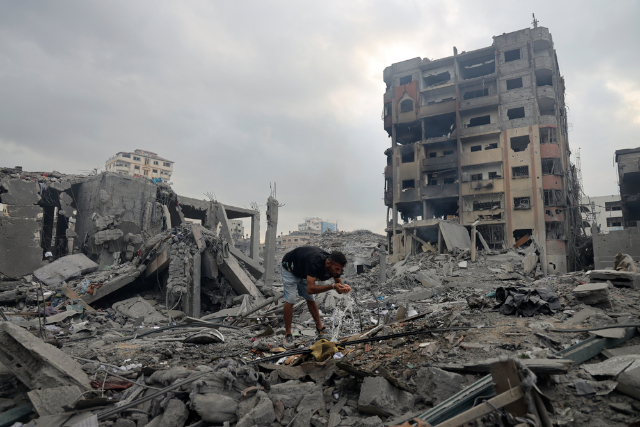 Destroyed Kamal Adwan Hospital - © 2024 Mohammed Baba