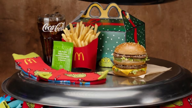Grinch Meal - © 2024 McDonald's