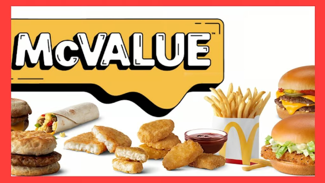 McValue Menu - © 2024 McDonald's