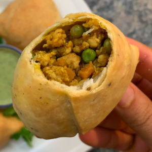 Turkey Samosa - © 2024 cookingwithanadi.com