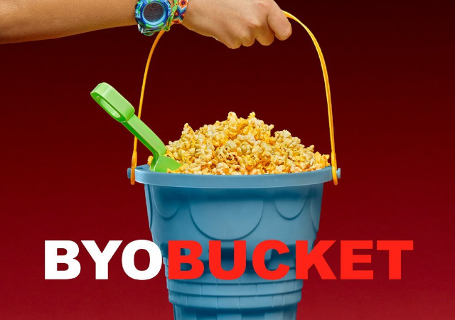 BYO Bucket - 640 - © 2025 Cinemark