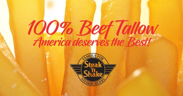 Beef Tallow Fries - © 2025 Steak 'N Shake