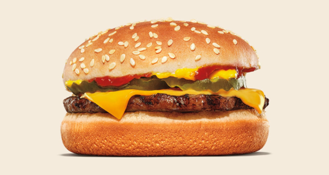 Cheeseburger - © 2025 Burger King