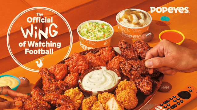 Louisiana Garlic Wings - © 2025 Popeye's