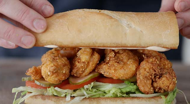 Po' Boy Sandwich - © 2023 billyparisi.com