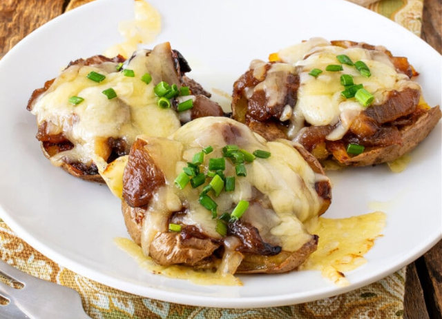 Smashed Potatoes - © 2025 afamilyfeast.com