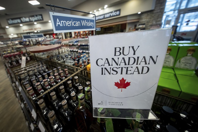 Buy Canadian Instead - © 2025 Ethan Cairns - The Canadian Press via AP