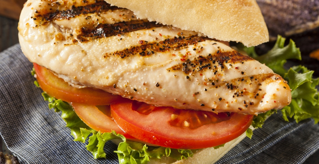 Grilled Chicken Sandwich - ©2025 thefamilydinnerproject.org