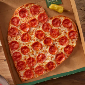 Heart-Shaped Pizza - © 2025 Papa John's